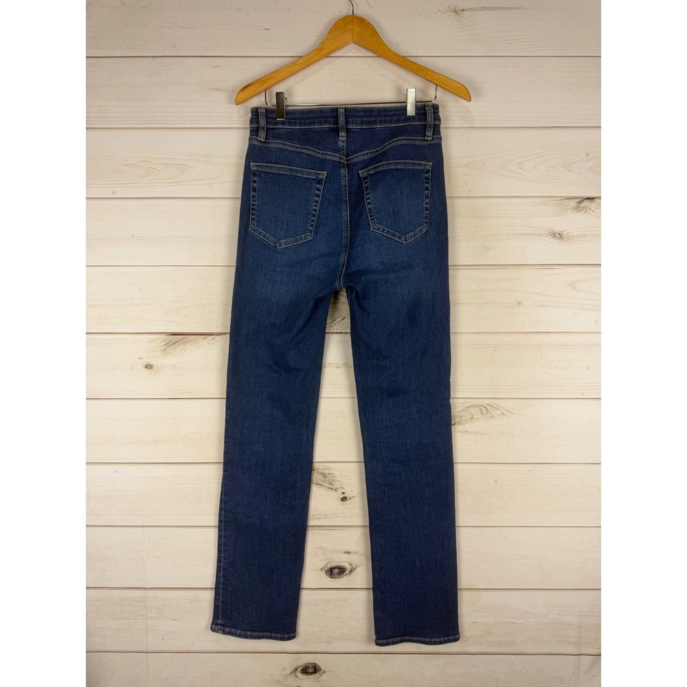 FRAME The Pencil Jeans Womens 28 High Rise Straight Leg Denim Dark Wash - Picture 2 of 9
